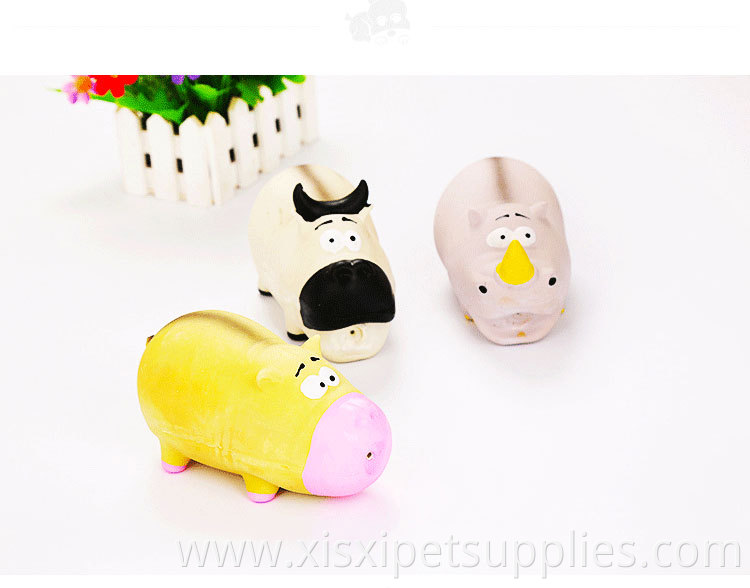 Pet Natural Latex Training Sound Toys for Dogs